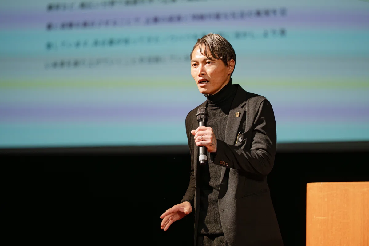 竹内力也 講演風景